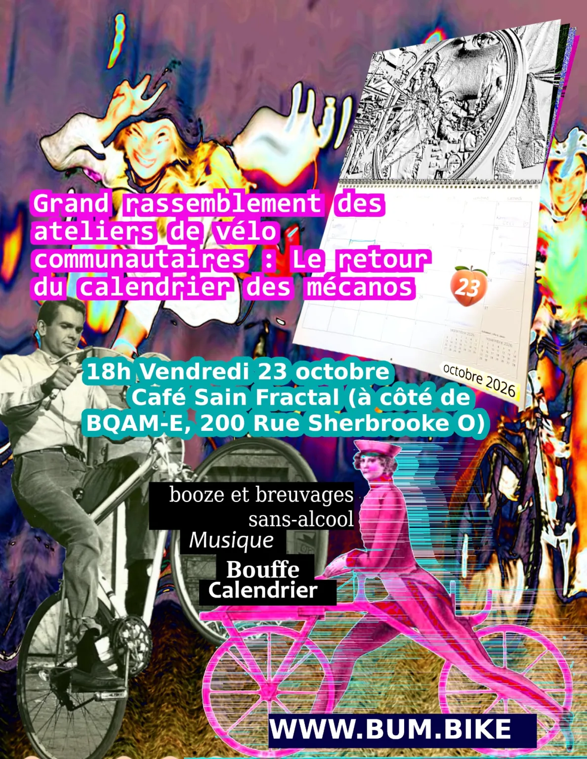 Community bike shop jamboree, 2026 Event poster
